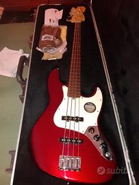 Fender Jazz Bass American Strd fretless Ruby Red