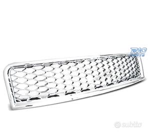 GRIGLIA AUDI A4 B6 00-04 LOOK RS CROMATA