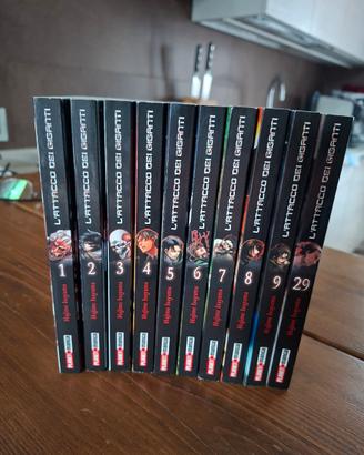 Fumetti manga Attack on Titan