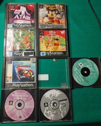 Lotto 8 Giochi PS1 (Vedi descrizione e foto)