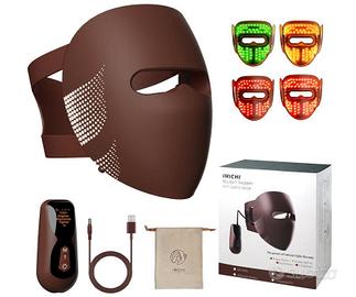 Maschere viso LED silicone terapia luce 4 colori