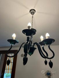 Lampadario  Candelabro nero