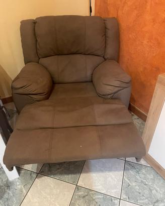 Poltrona reclinabile manuale