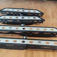 Pedane tubolari sottoporta JEEP Wrangler JK JKU