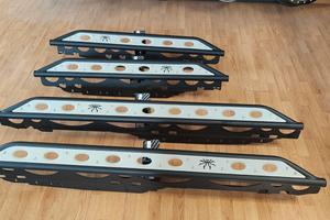 Pedane tubolari sottoporta JEEP Wrangler JK JKU