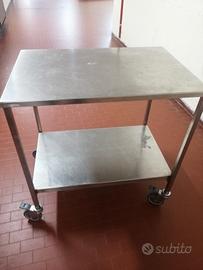 carrello acciaio inox