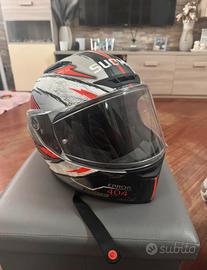Casco Suomy Track-1 404 Argento