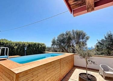 Struttura fronte mare in marina di serapo