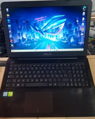 Portatile Asus i7 7th 16gigaddr4 ssd 480giga