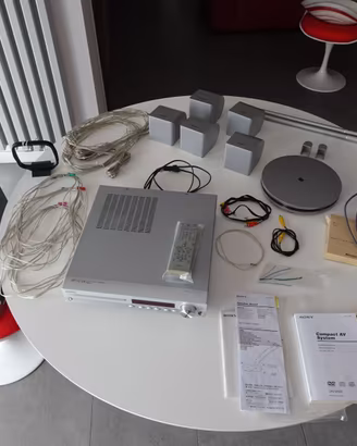 sistema Dolby surround e lettore VHS