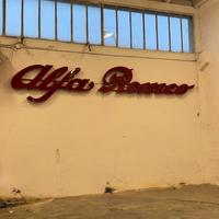 Insegna luminosa ALFA ROMEO
