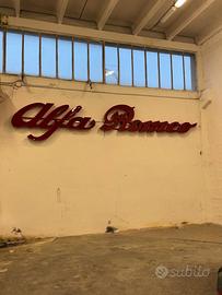 Insegna luminosa ALFA ROMEO