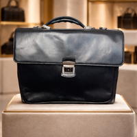 Cartella di pelle uomo porta pc con tracolla