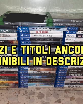 Giochi per Playstation 5, Playstation 4 e XBOX 