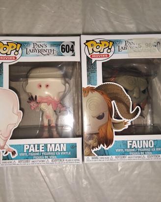 2 Funko Pop Pan's Labyrinth FAUNO + PALE MAN