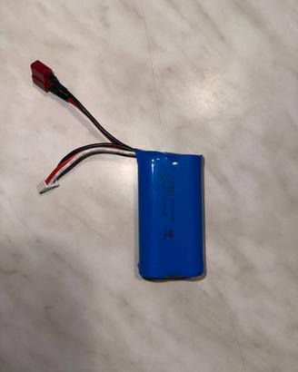 Batteria 7.4V Li-ion pack HJ18650 3000mAh