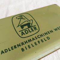 Scatola in latta vintage 70's-Adler-