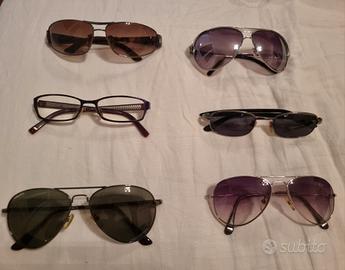 occhiali da sole unisex stock o singoli
