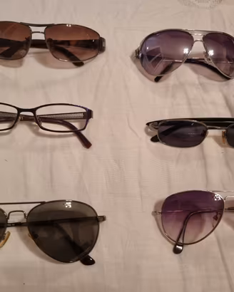 occhiali da sole unisex stock o singoli