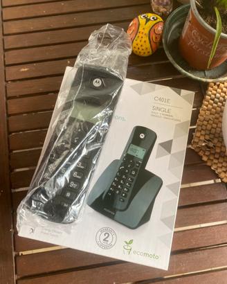 Telefono cordless Motorola C401E NUOVO mai usato