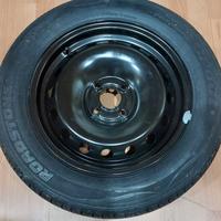 Ruota di scorta nuova completa di pneumatico