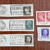 REGNO D’ITALIA – IMPERIALE FRAMMENTI CON ANNULLI