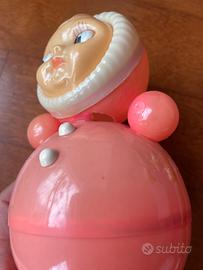 Roly poly bambola sovietica sonora nevalyashka