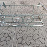 FIORIERA PORTAVASO SUPPORTO FIORI BALCONE 47 x 19