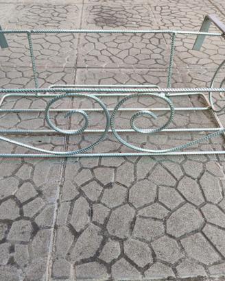 FIORIERA PORTAVASO SUPPORTO FIORI BALCONE 47 x 19