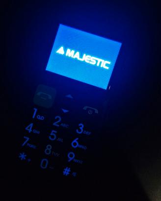 Cellulare Majestic con tasti grandi
