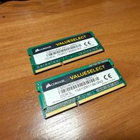 2x RAM Corsair per notebook 4GB DDR3 1600MHz