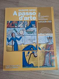Libro scolastico A PASSO D'ARTE 2' anno