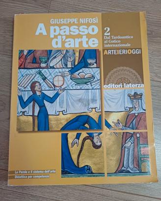 Libro scolastico A PASSO D'ARTE 2' anno