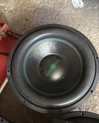 4 subwoofer ipnosis 38cm anche singolarmente