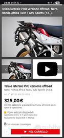 Telaio SW pro-motech per Africa Twin 1000