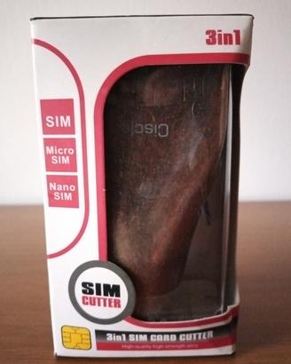 Taglierina Sim/Micro/Nano 3 in 1 SIM Taglierina