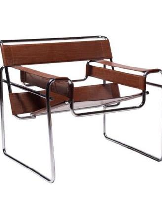 Sedia Wassily mod. B3 Marcel Breuer, Bauhaus