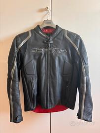Giacca moto pelle uomo Segura TG L