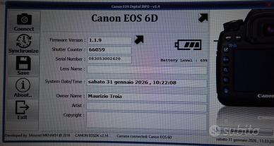 Canon EOS 6D 20.2 Mpx Fotocamera Reflex Digitale -