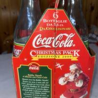 Bottiglie vintage coca-cola anno 2000