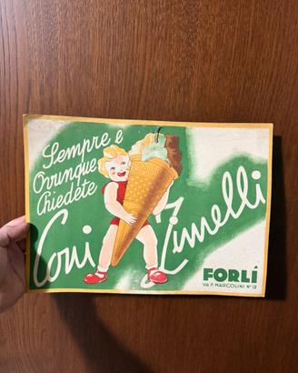 Cartoncino pubblicitario