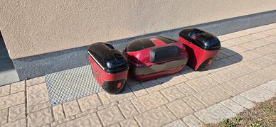 Set bauletti Givi Kappa