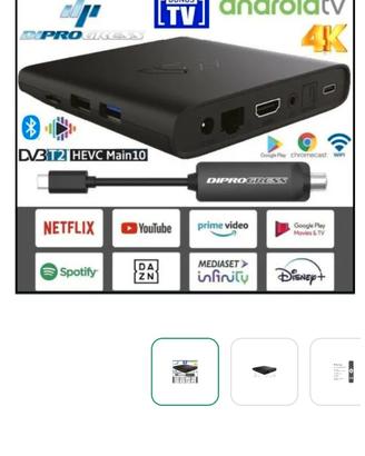 Decoder SMART Android TV DiProgressDPATV2