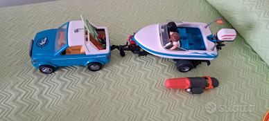 Motoscafo e jeep Playmobil 6864