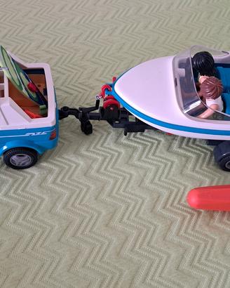 Motoscafo e jeep Playmobil 6864