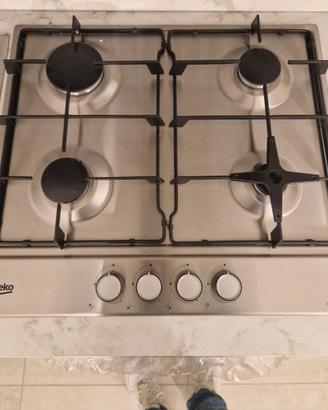 Piano Cottura Beko 4 Fuochi a Gas Nuovo - Installa