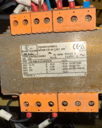 Trasformatore Monofase Quadro 330VA Elettroaddre
