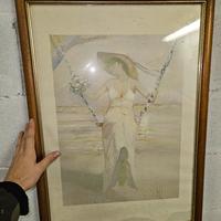 Quadro litografia Innocenzo melani 