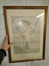 Quadro litografia Innocenzo melani 