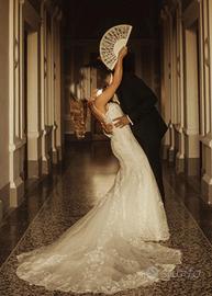 Abito da sposa a sirena